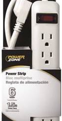 Extension Cords and Outlet Adapters